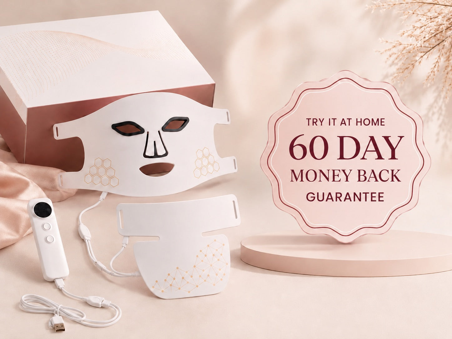 Rebound Halo product with guarantee-style premium presentation
